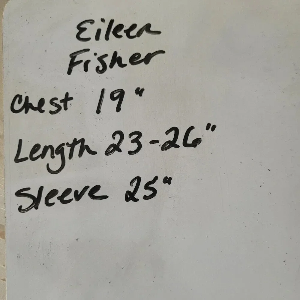Eileen Fisher Tropical Suiting‎ Blazer Jacket Women's Size 6 Black Wool Blend